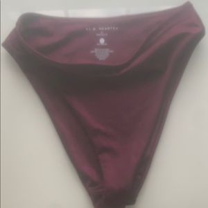 Pacsun/ L.A. hearts purple bikini bottoms.